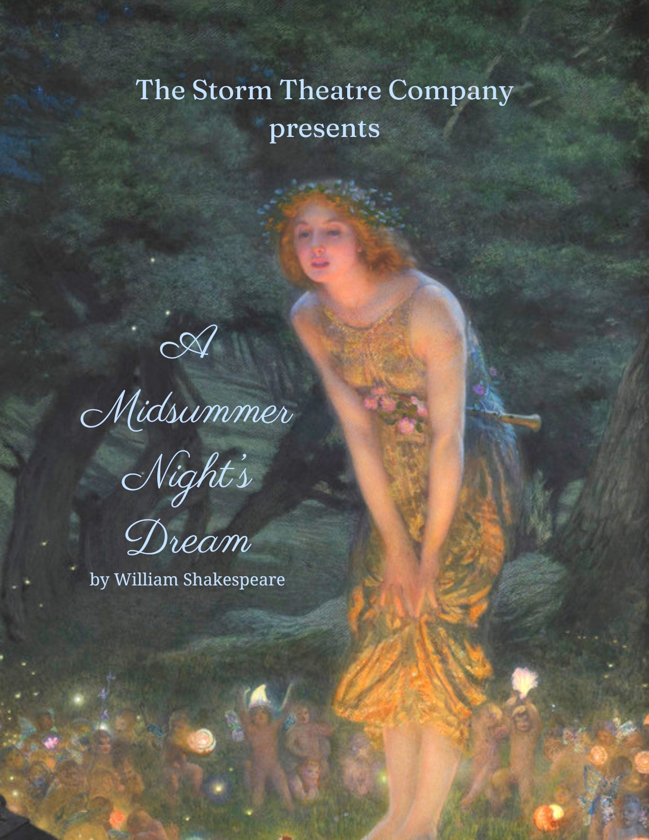 CTX3686. Auditions for A Midsummer Night's Dream, by The Storm Theatre Company, Fredricksburg
