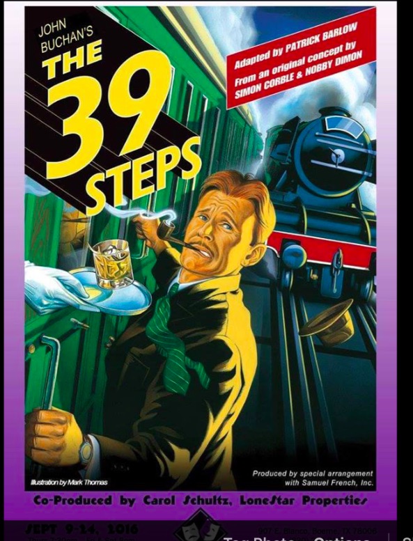 The 39 Steps by Boerne Community Theatre