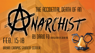 Accidental Death of an Anarchist by Blinn College - Bryan Theatre Department