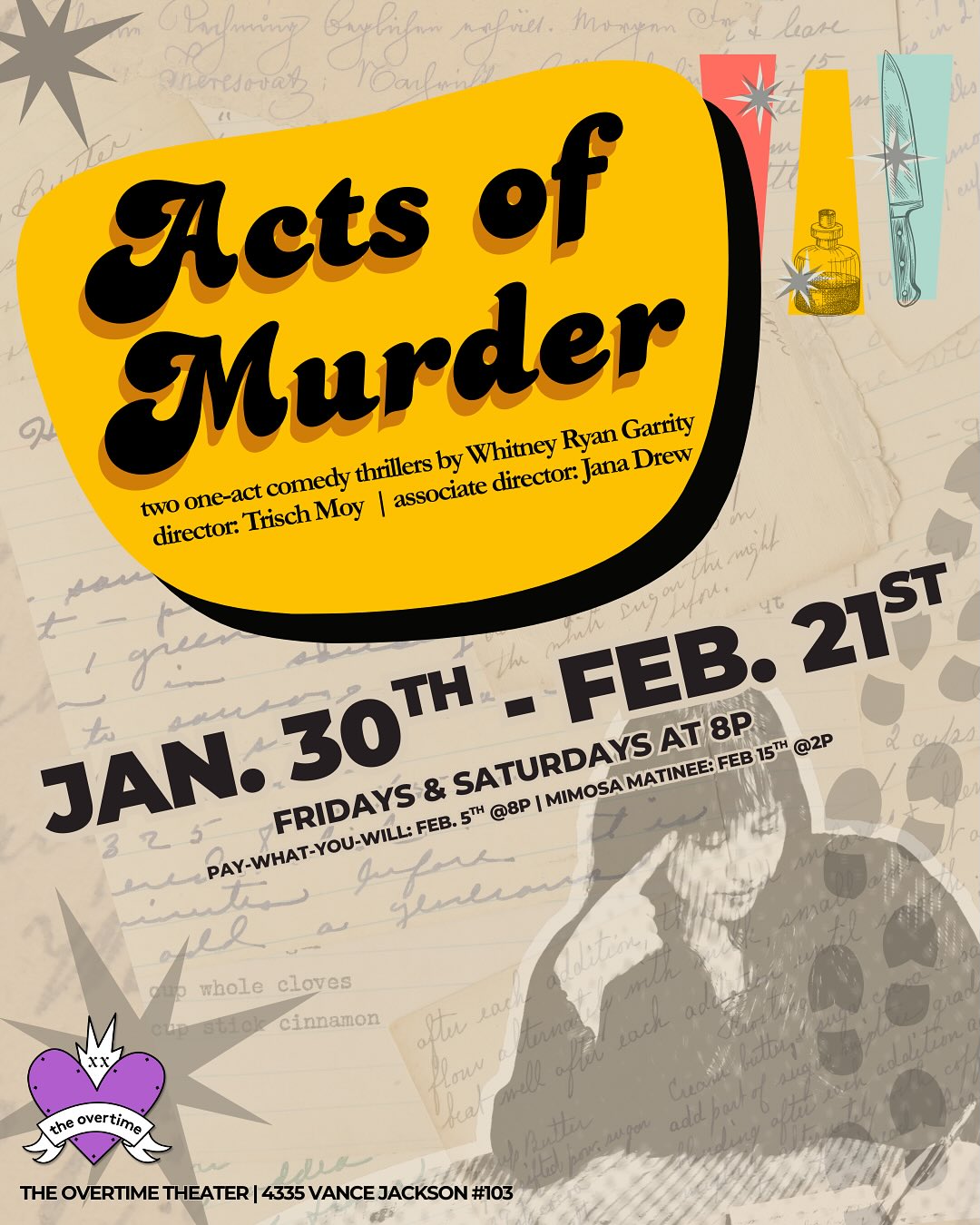 Acts of Murder by Overtime Theater