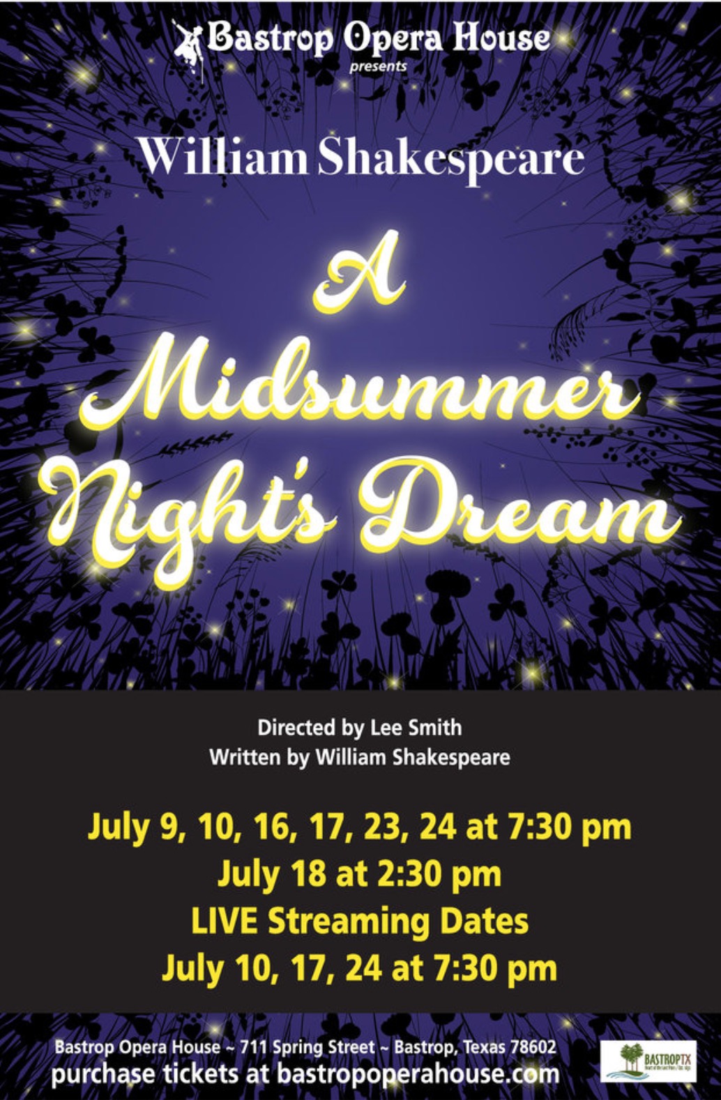 A Midsummer Night's Dream by Bastrop Opera House
