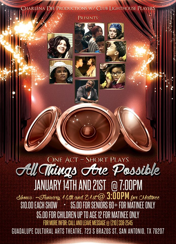 All Things Are Possible, one-act plays by Charlene Duncan Emerson