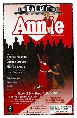 Review: Annie, the musical by The Georgetown Palace Theatre
