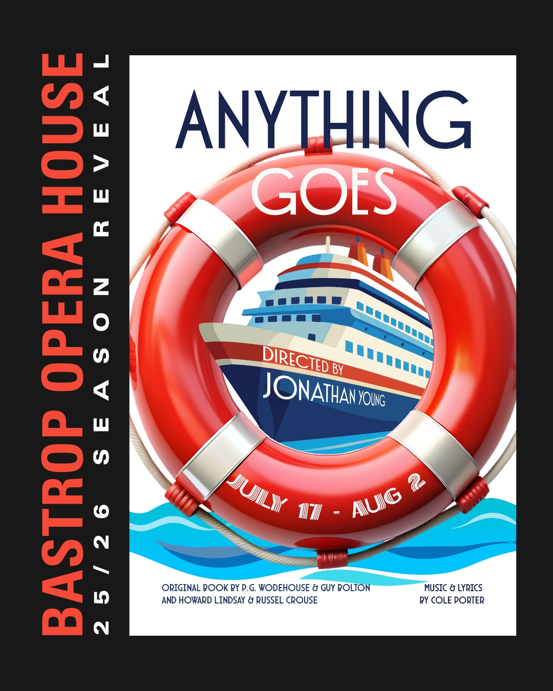 Anything Goes by Bastrop Opera House