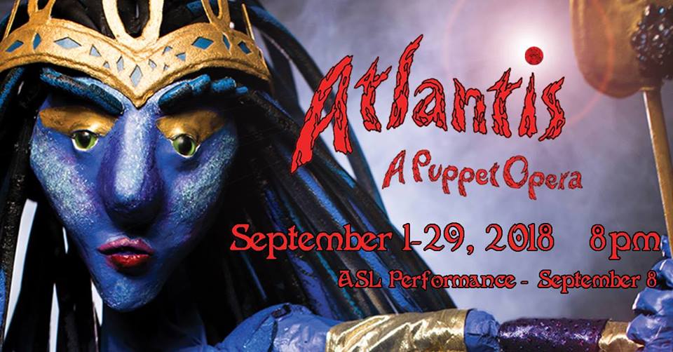 Atlantis, a puppet opera by Vortex Repertory Theatre