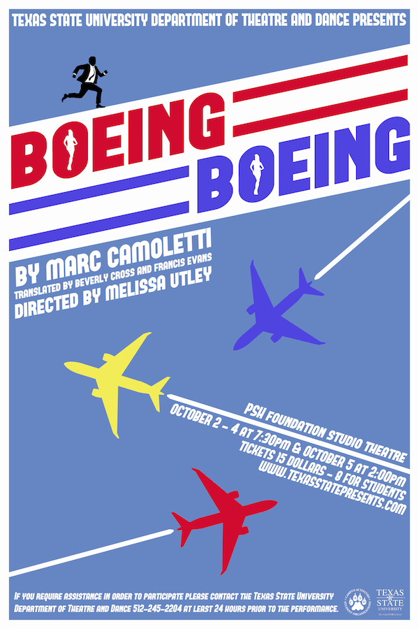 Boeing Boeing by University of Texas Theatre & Dance