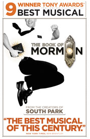 The Book of Mormon by touring company