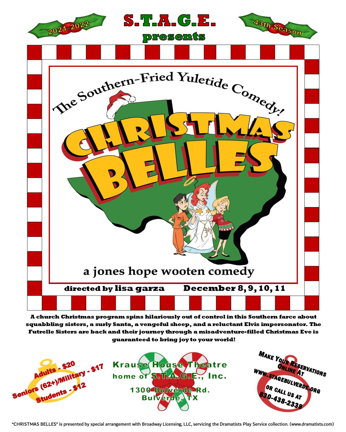 Christmas Belles by S.T.A.G.E. Bulverde