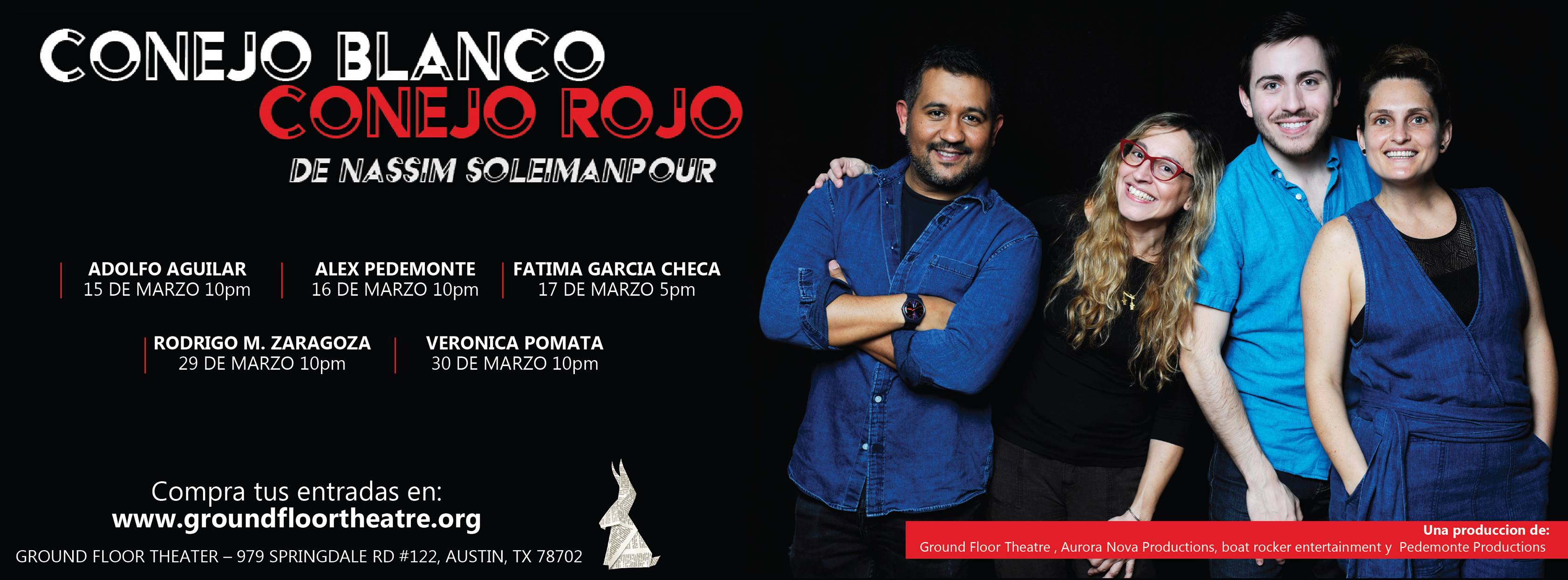 Conejo Blanco, Conejo Rojo by Ground Floor Theatre