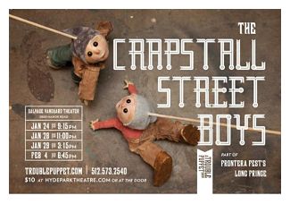 The Crapstall Street Boys by Trouble Puppet Theatre Company