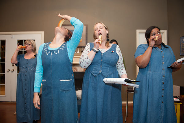 Denim Doves (workshop performances) by Salvage Vanguard Theater