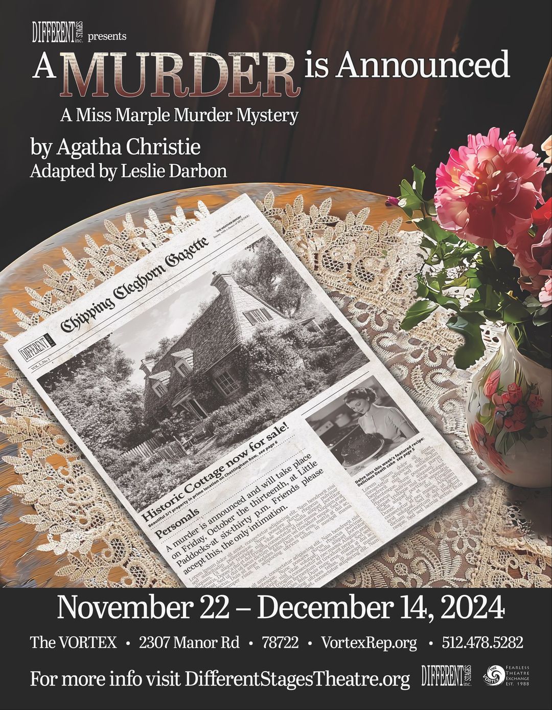 A Murder Is Announced by Different Stages