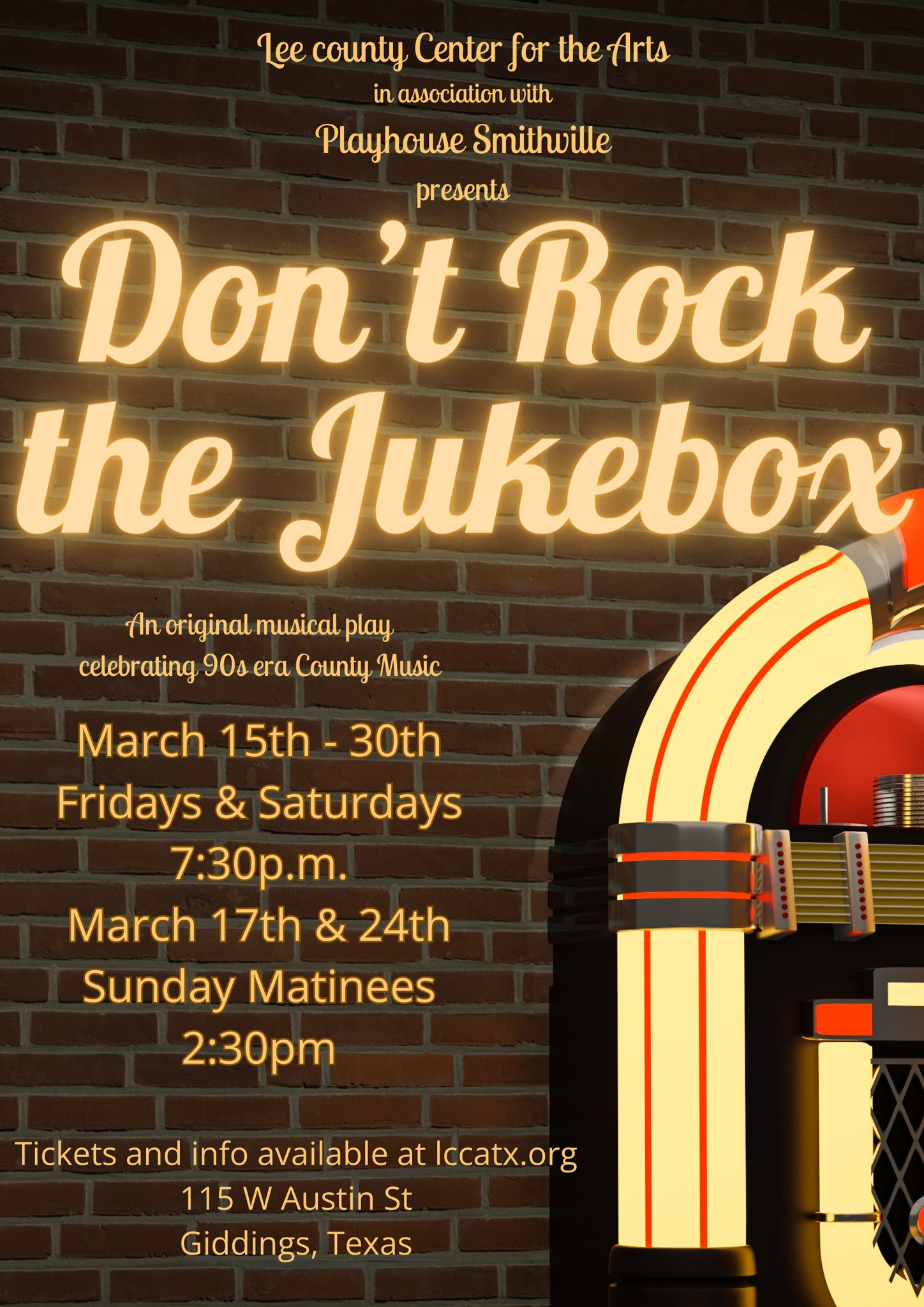 Don't Rock the Jukebox by Playhouse Smithville