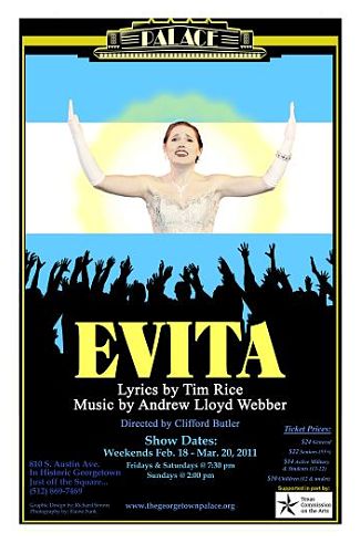 Evita by Georgetown Palace Theatre