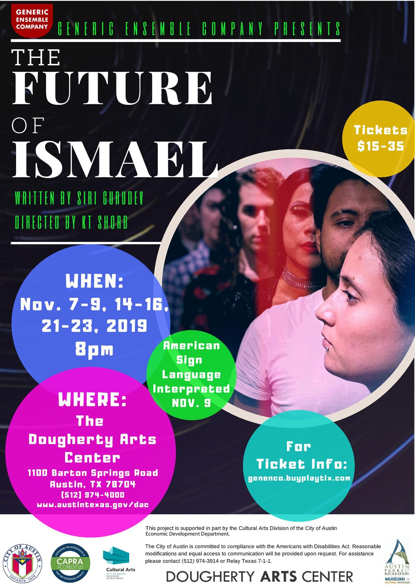 The Future of Ismael by Generic Ensemble Company