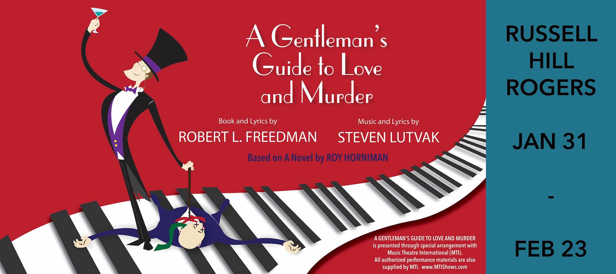A Gentleman's Guide to Love and Murder by San Pedro Playhouse