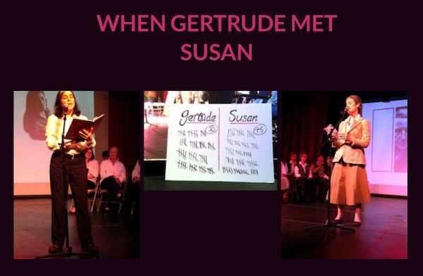 When Gertrude Met Susan by OUTsider Festival