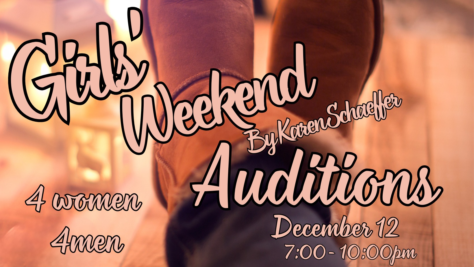 CTX3531. Auditions for Girls' Weekend, by Theatre Victoria