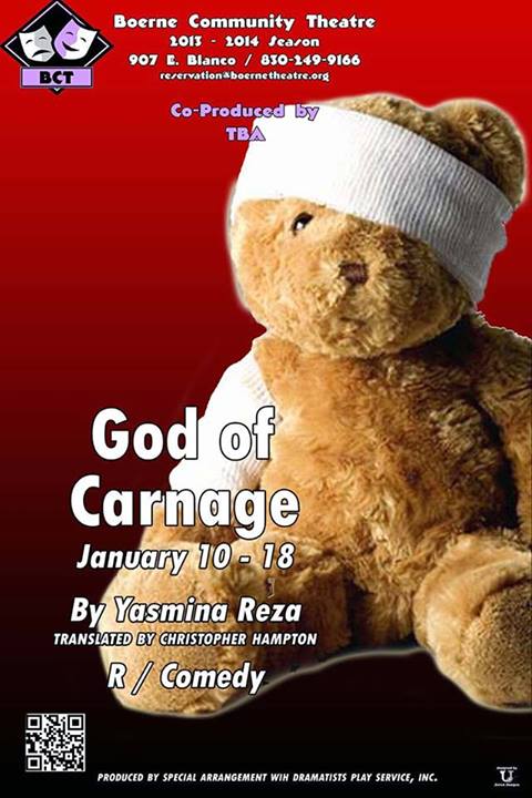 God of Carnage by Boerne Community Theatre