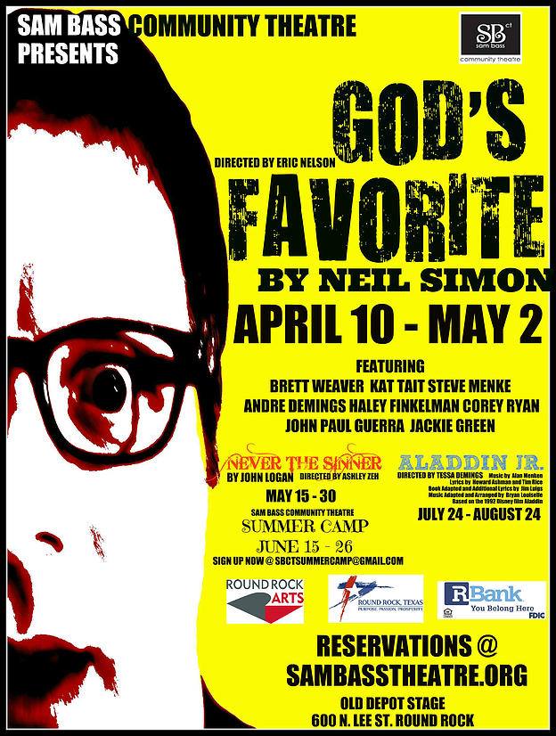 God's Favorite by Sam Bass Theatre Association