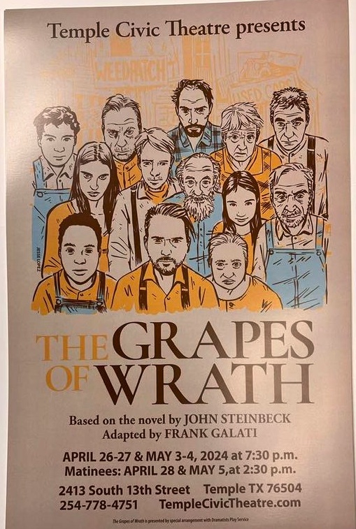 The Grapes of Wrath by Temple Civic Theatre