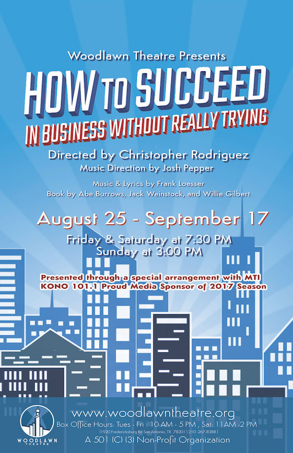 How to Succeed in Business Without Really Trying by Woodlawn Theatre