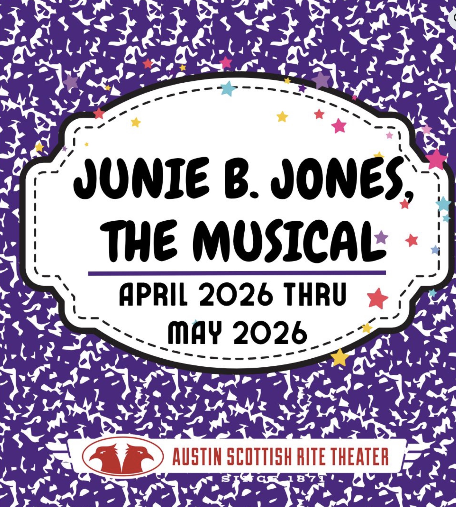 Junie B. Jones, the musical by Scottish Rite Theater