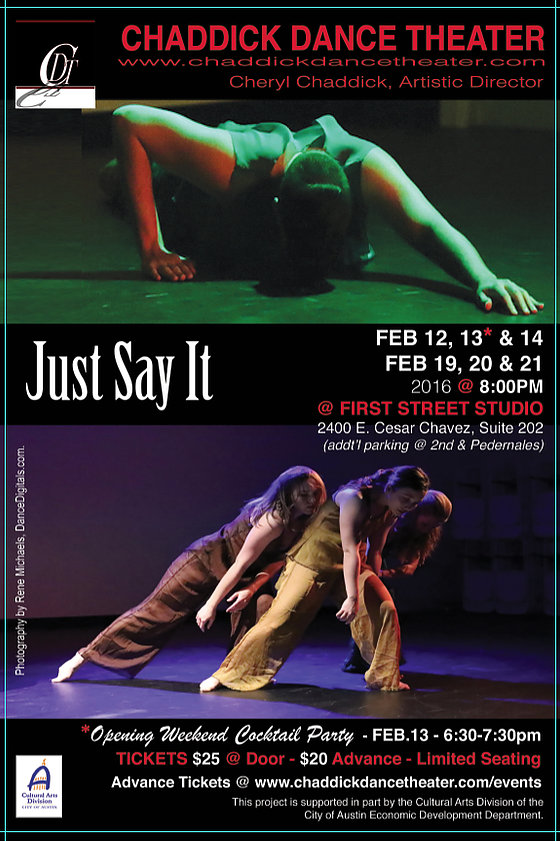 Just Say It by Chaddick Dance Theater