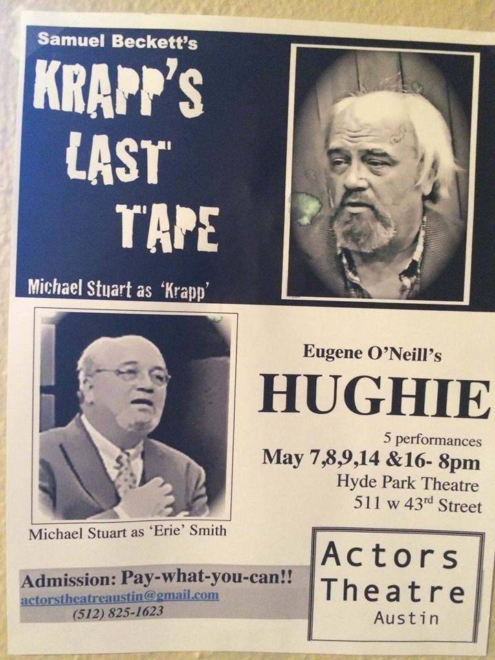 Krapp's Last Tape AND Hughie by Actors Theatre Austin