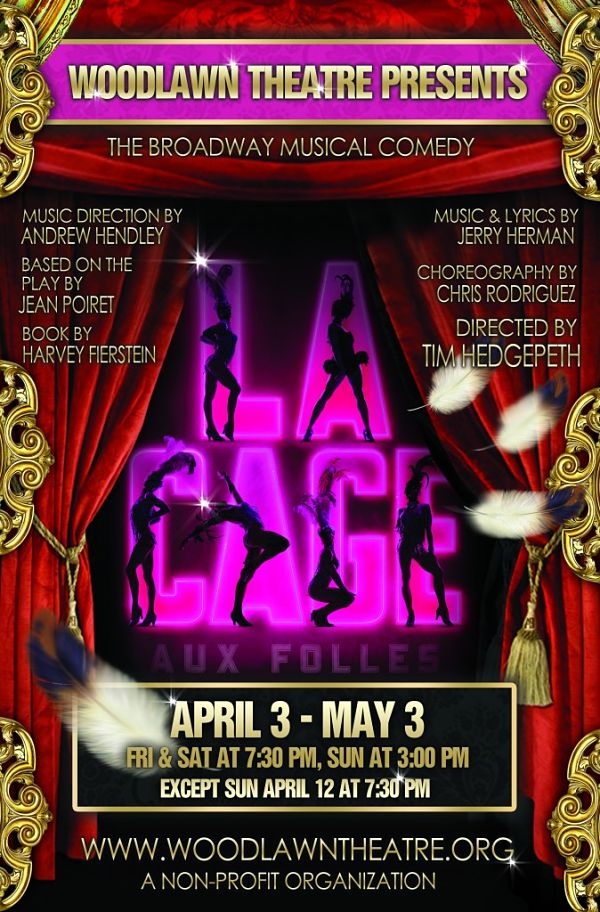 La Cage aux Folles, musical by Woodlawn Theatre