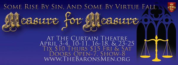 Measure for Measure by The Baron's Men
