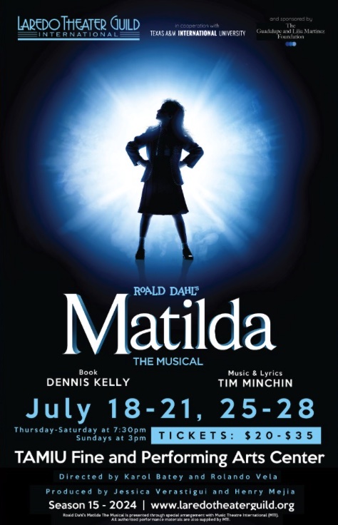 Matilda, the musical by Laredo Theatre Guild International