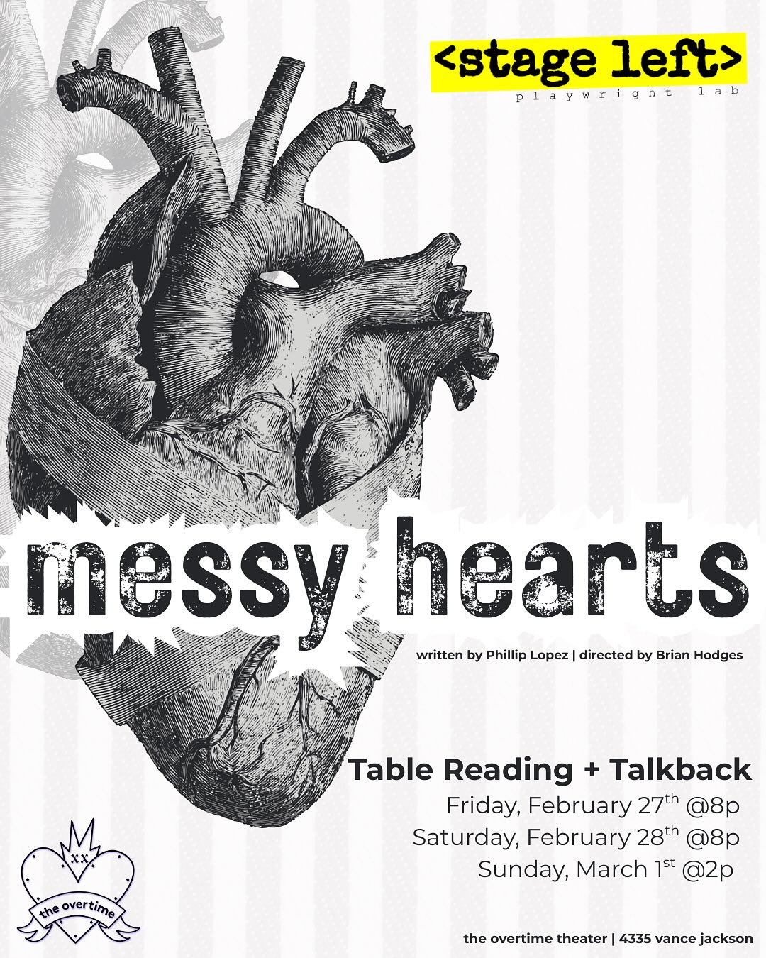 Messy Hearts by Overtime Theater