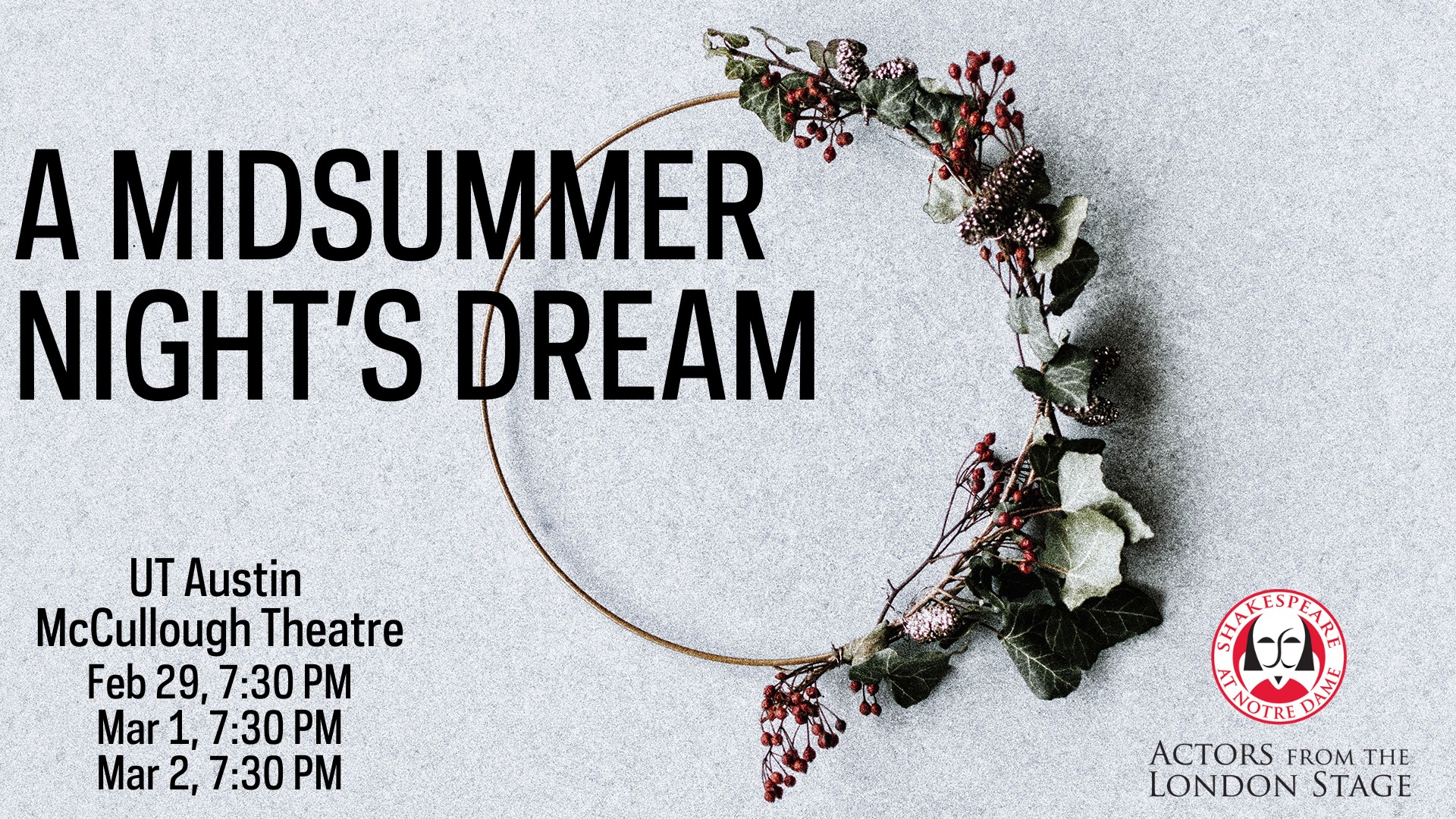 A Midsummer Night's Dream by Actors From The London Stage