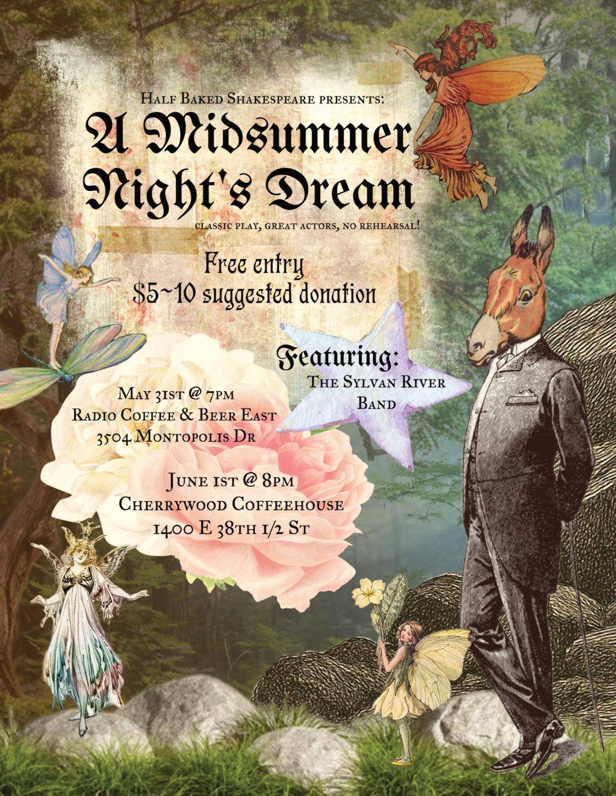 Midsummer Night's Dream (90-minute version) by Half-Baked Shakespeare