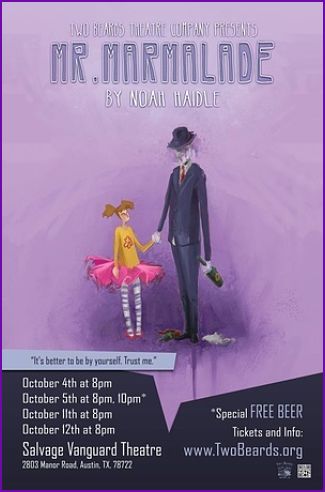 Review: Mr. Marmalade by Two Beards Theatre Company