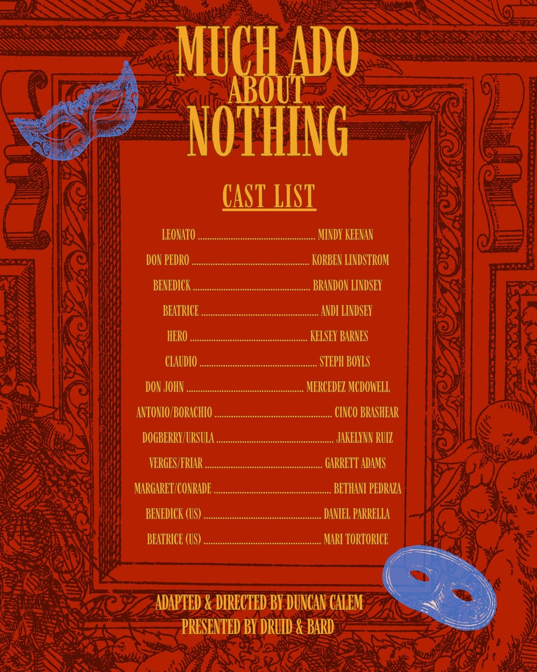 Much Ado About Nothing by Druid & Bard
