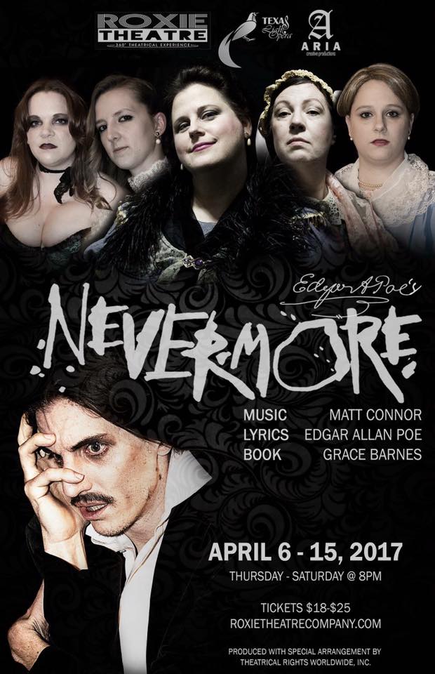 Nevermore, an Edgar Alan Poe musical by Texas Light Opera