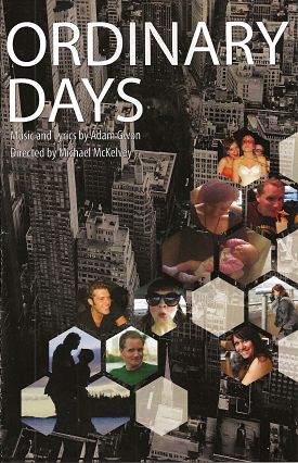 Ordinary Days by Penfold Theatre Company
