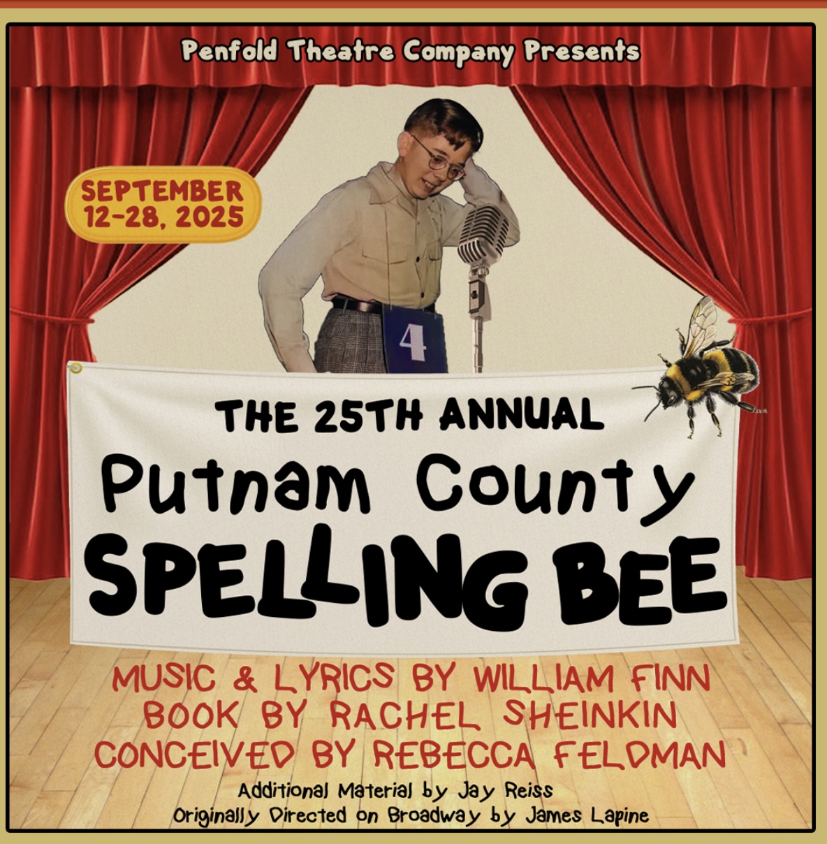The 25th Annual Putnam County Spelling Bee by Penfold Theatre Company