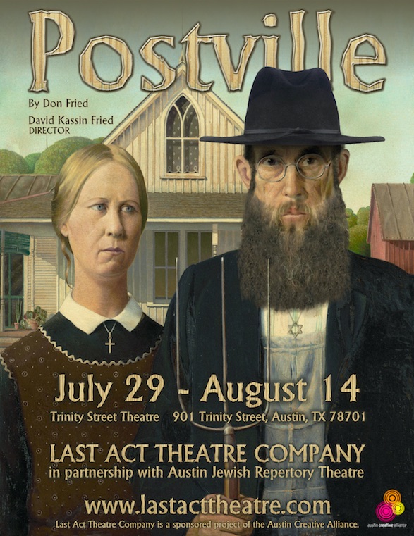 Review (#1 of 2): POSTVILLE by Don Fried,  Last Act Theater Company
