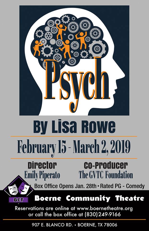 Psych by Boerne Community Theatre