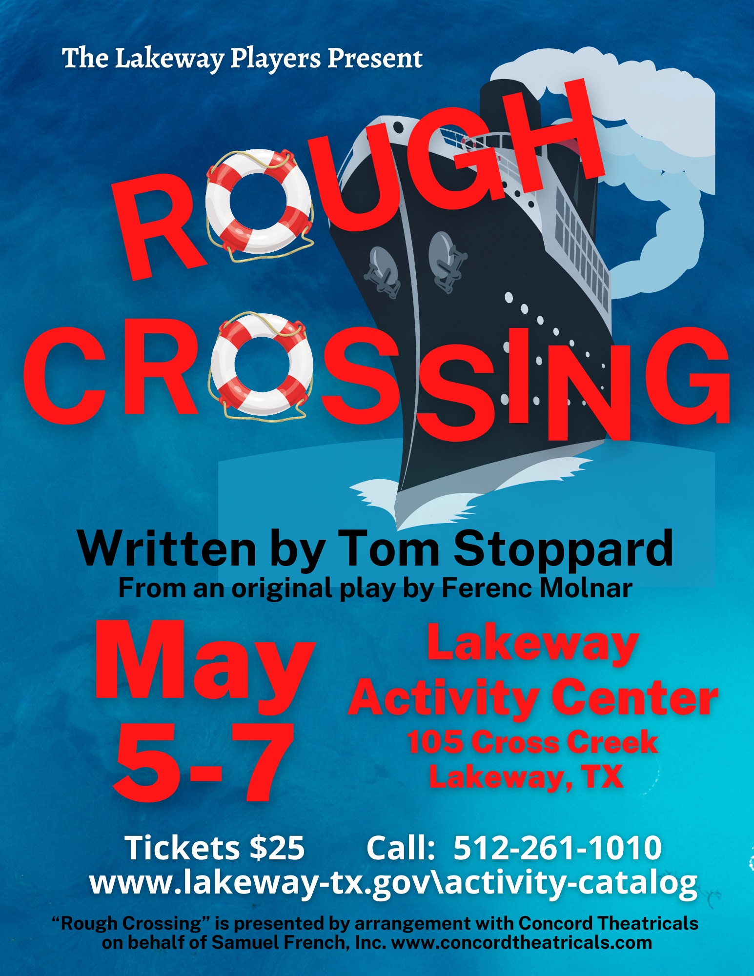 Rough Crossing by Lakeway Players