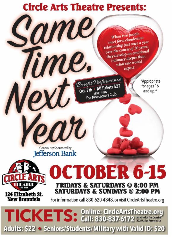 Same Time, Next Year by Circle Arts Theatre