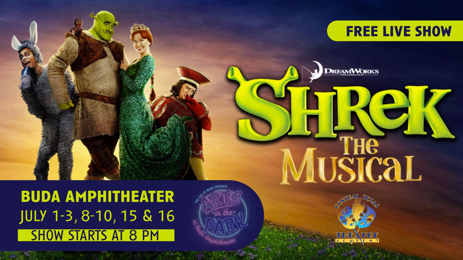 Shrek The Musical by Central Texas Theatre Academy