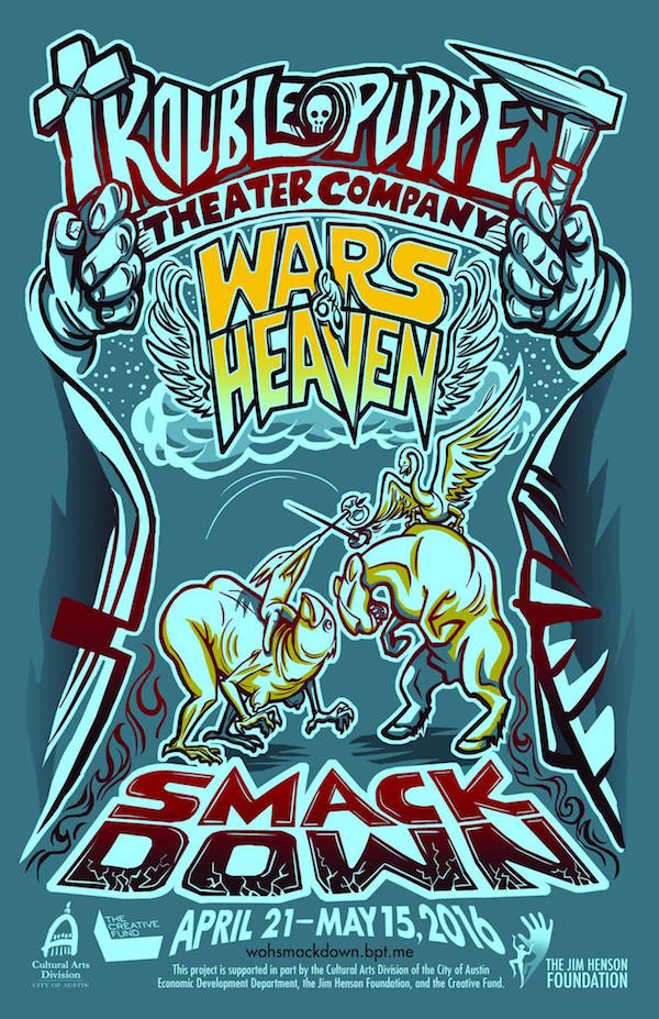 The Wars of Heaven: Smackdown! by Trouble Puppet Theatre Company