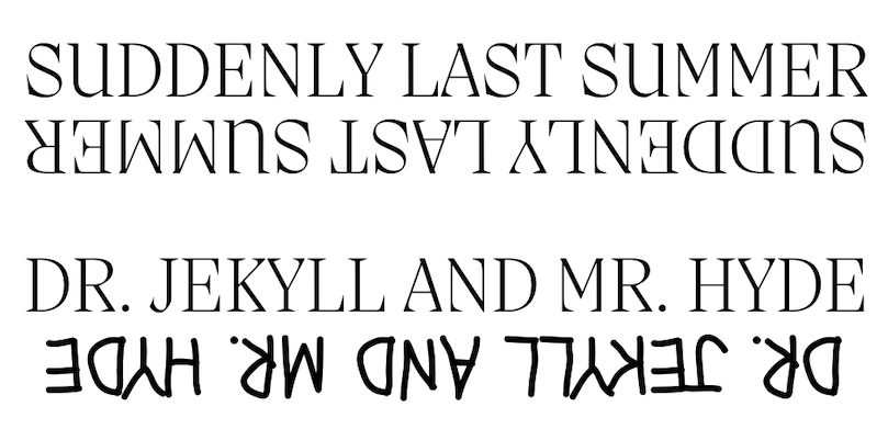 CTX3767. Auditions for Filigree Theatre's upcoming season in Austin: SUDDENLY LAST SUMMER and DR. JEKYLL AND MR. HYDE, by Filigree Theatre