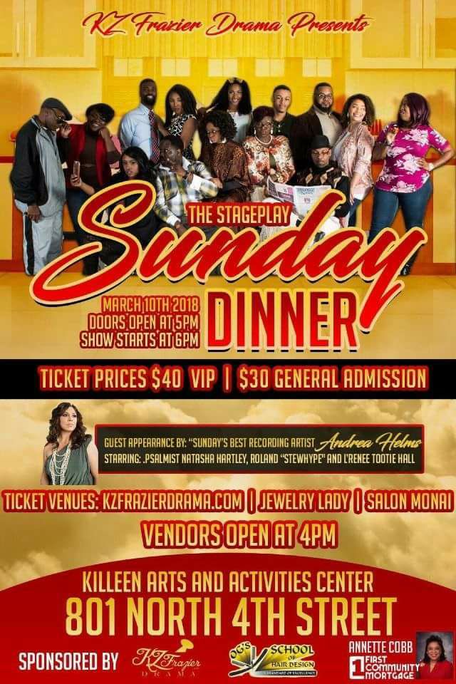 Sunday Dinner by KZFrazier Drama Company