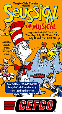 Seussical, the musical by Temple Civic Theatre