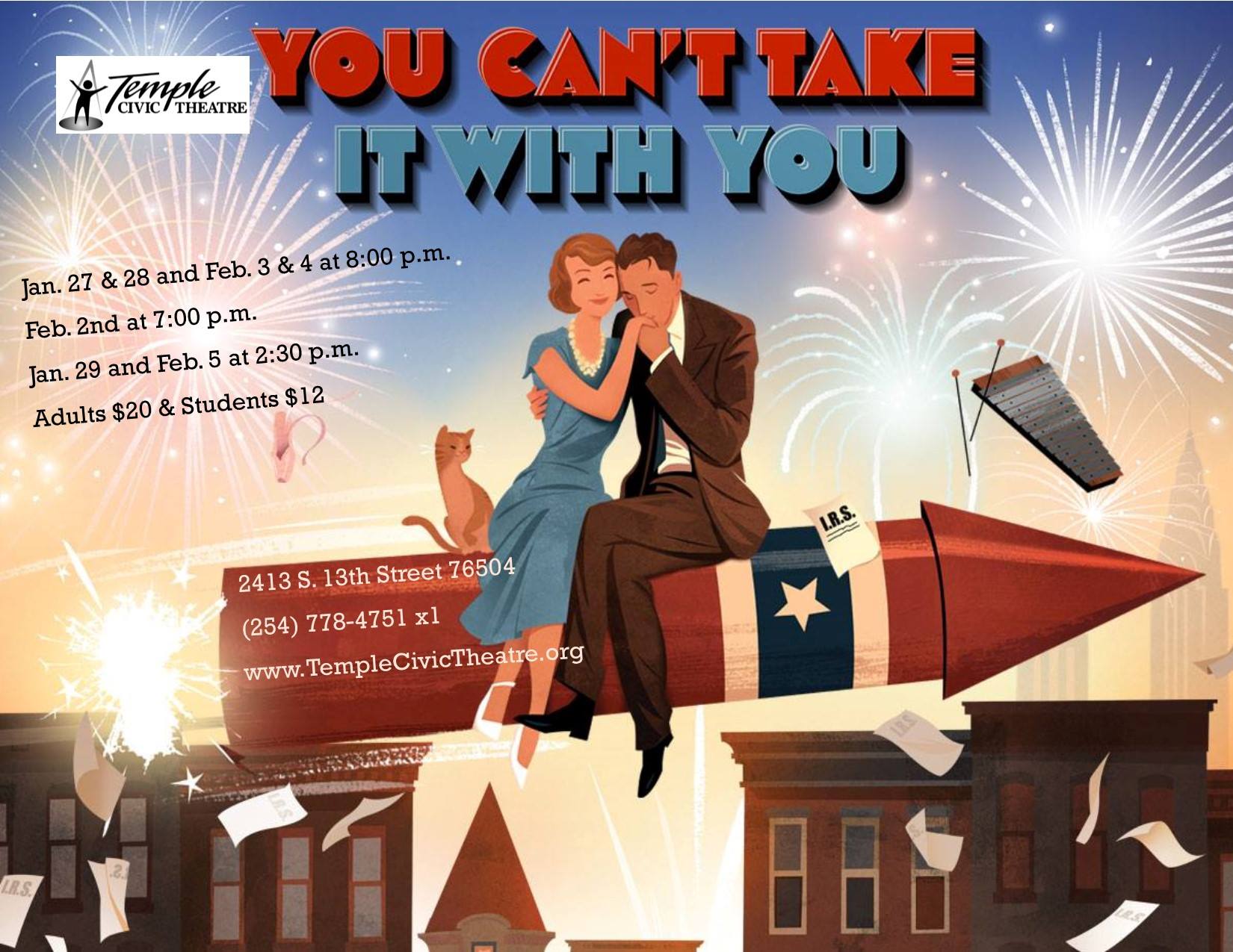 You Can't Take it with You by Temple Civic Theatre